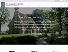 Tablet Screenshot of chapelofthecrossms.org